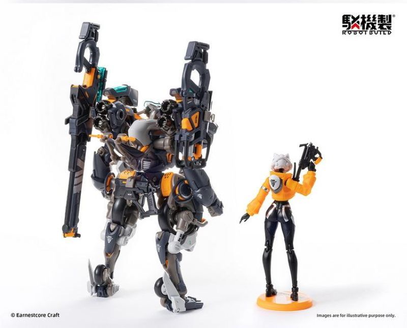 [Pre-sale] Earnestcore Craft Robot Build RB-14 AutoNine Rider & Mecha Set of 2