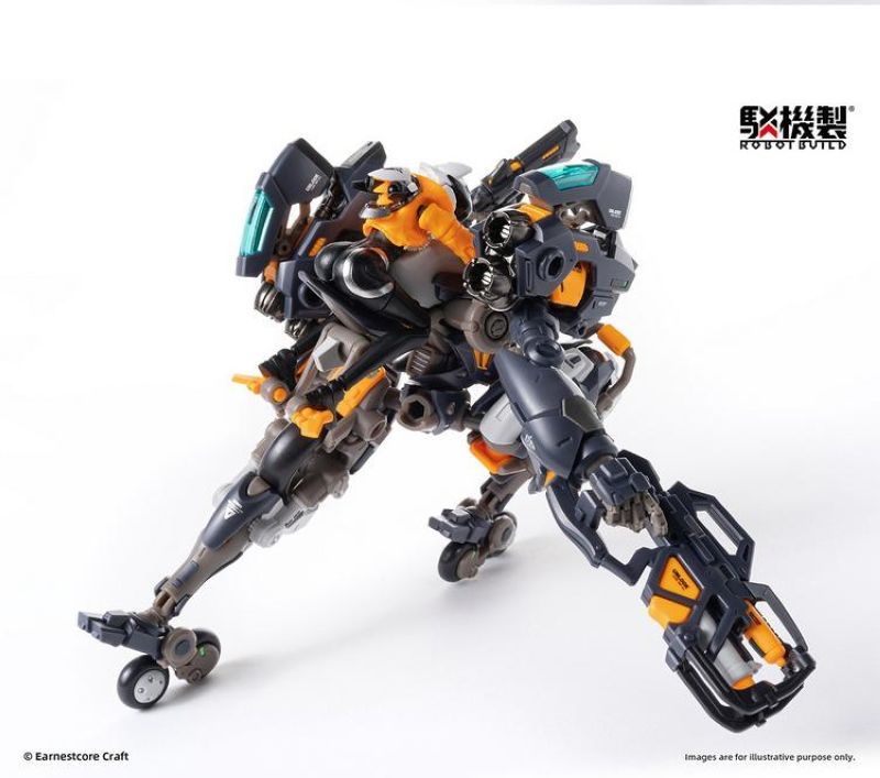 [Pre-sale] Earnestcore Craft Robot Build RB-14 AutoNine Rider & Mecha Set of 2