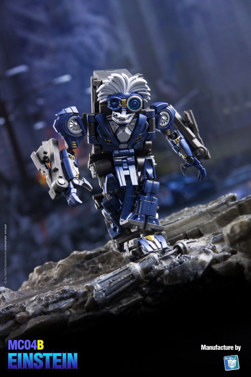 KEBBEK（ケベック）MAX ERWIN（マックスエリウィン） Transformers Dr.Wu MC04B Einstein Black Version