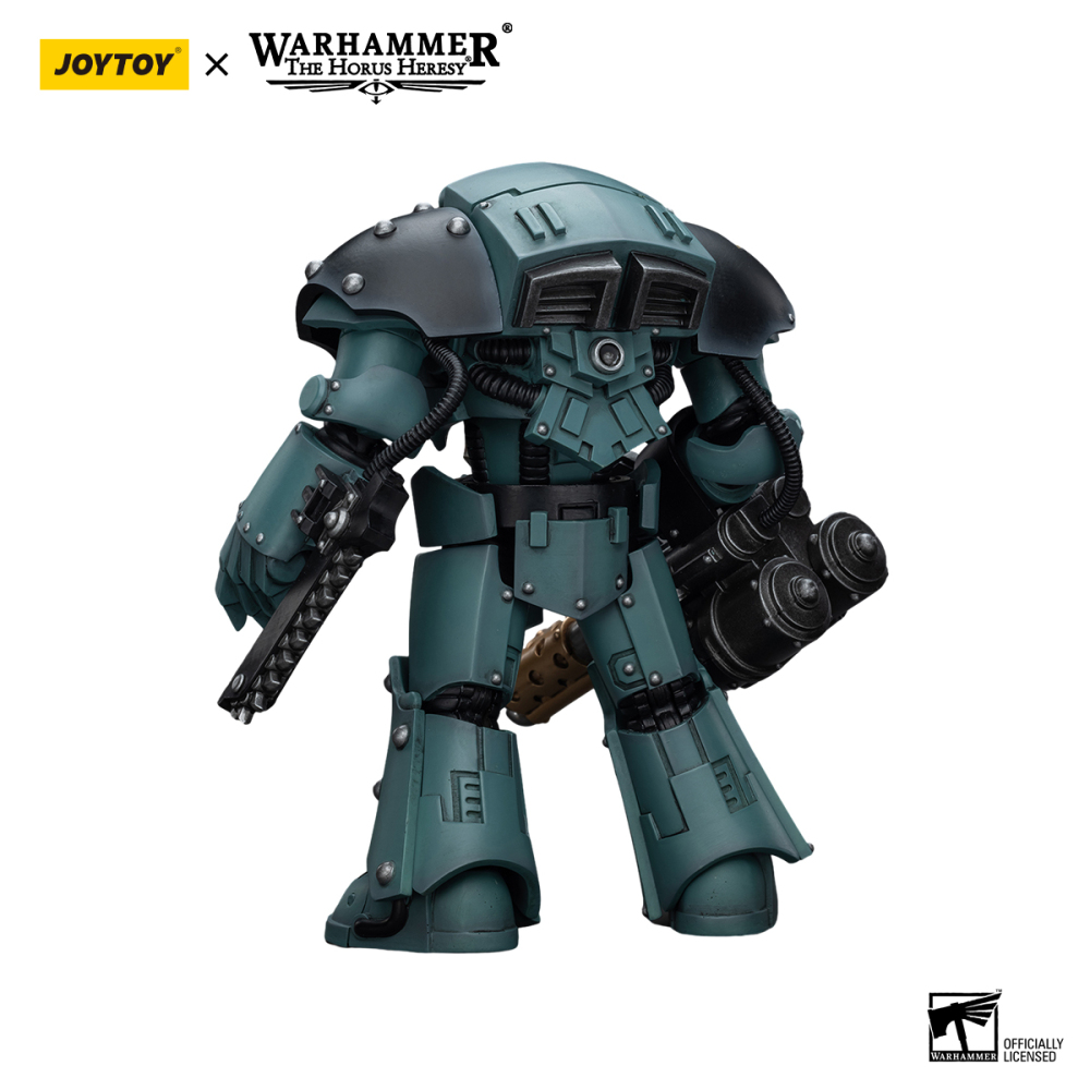 [Pre-sale] JOYTOY Warhammer The Horus Heresy Sons Of Horus Tartaros Terminator Squad Terminator With Heavy Flamer And Chainfist