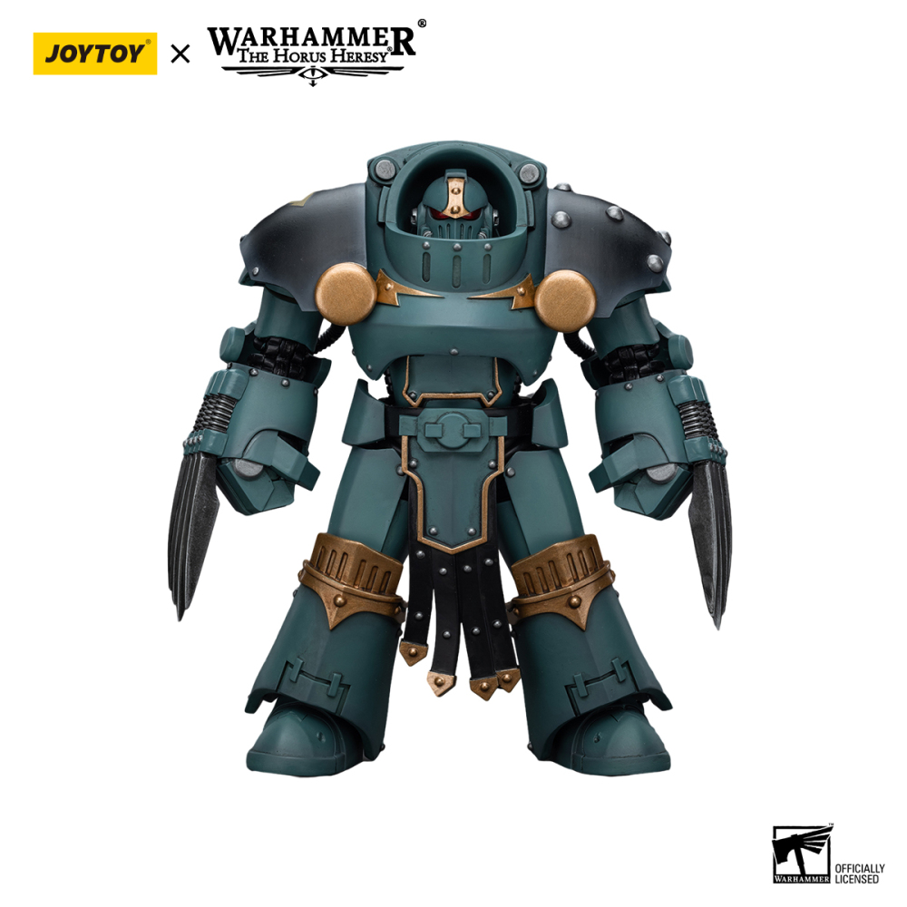 [Pre-sale] JOYTOY Warhammer The Horus Heresy Sons Of Horus Tartaros Terminator Squad Terminator With Lightning Claws