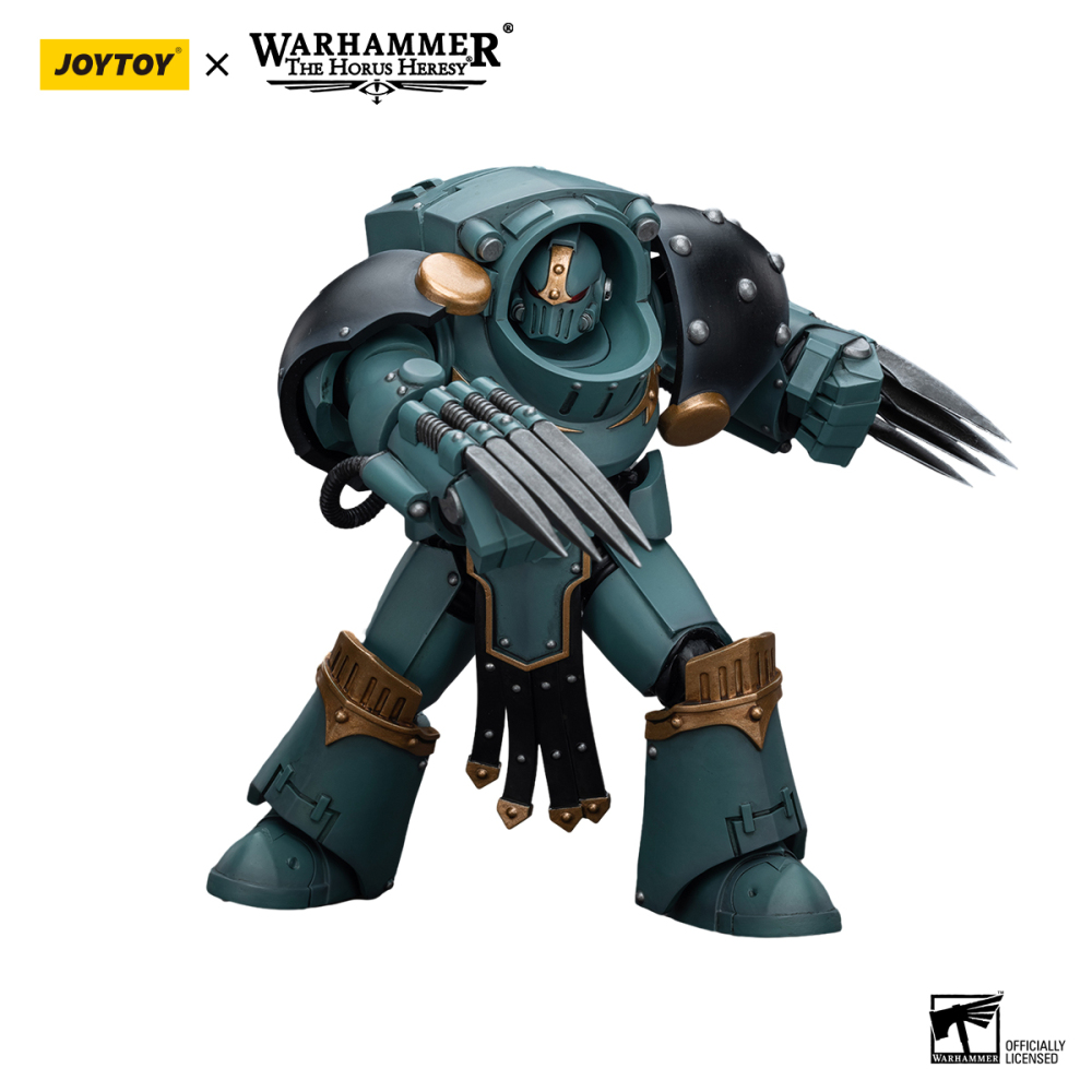 [Pre-sale] JOYTOY Warhammer The Horus Heresy Sons Of Horus Tartaros Terminator Squad Terminator With Lightning Claws