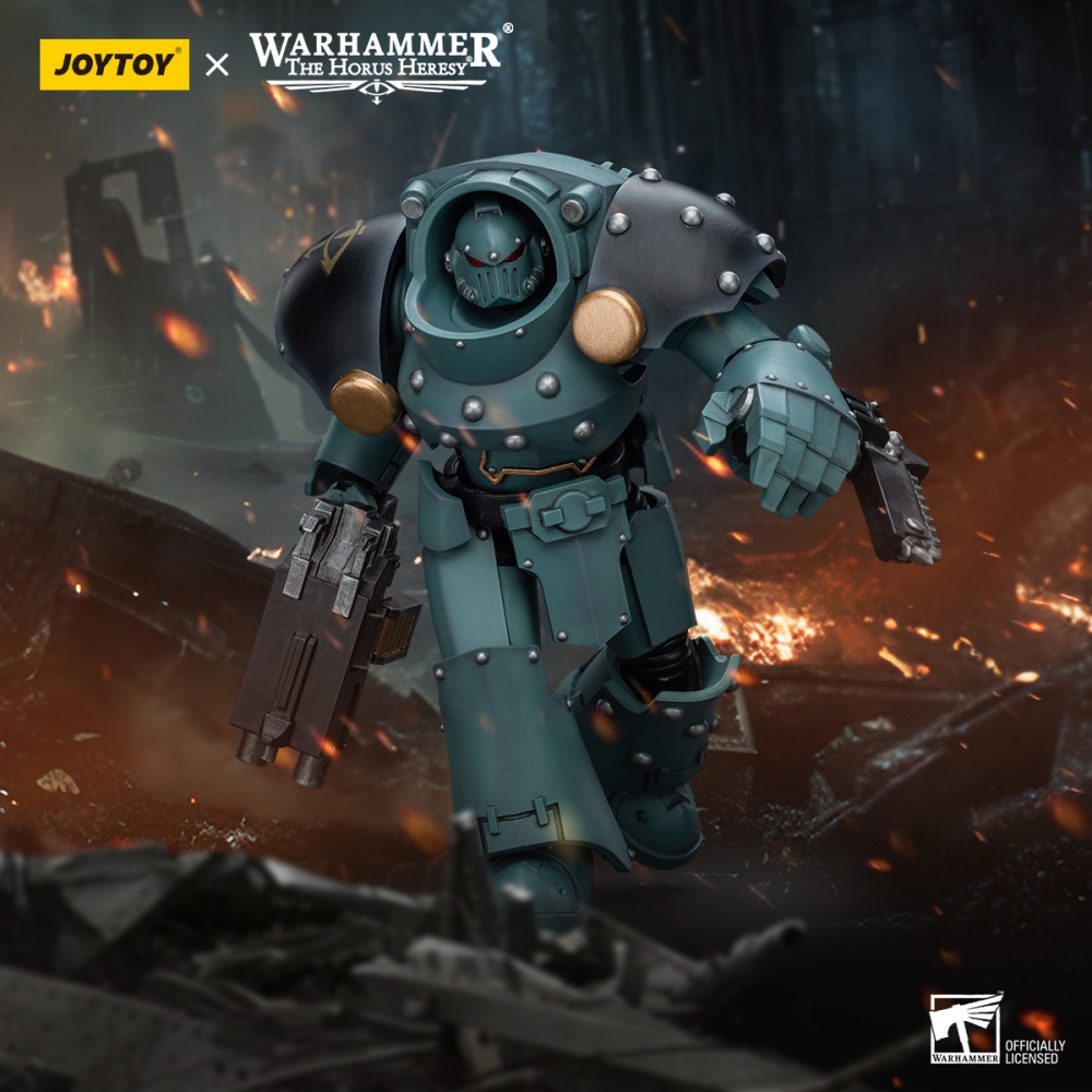 [Pre-sale] JOYTOY Warhammer The Horus Heresy Sons Of Horus Tartaros Terminator Squad Terminator With Combi-Bolter And Chainfist