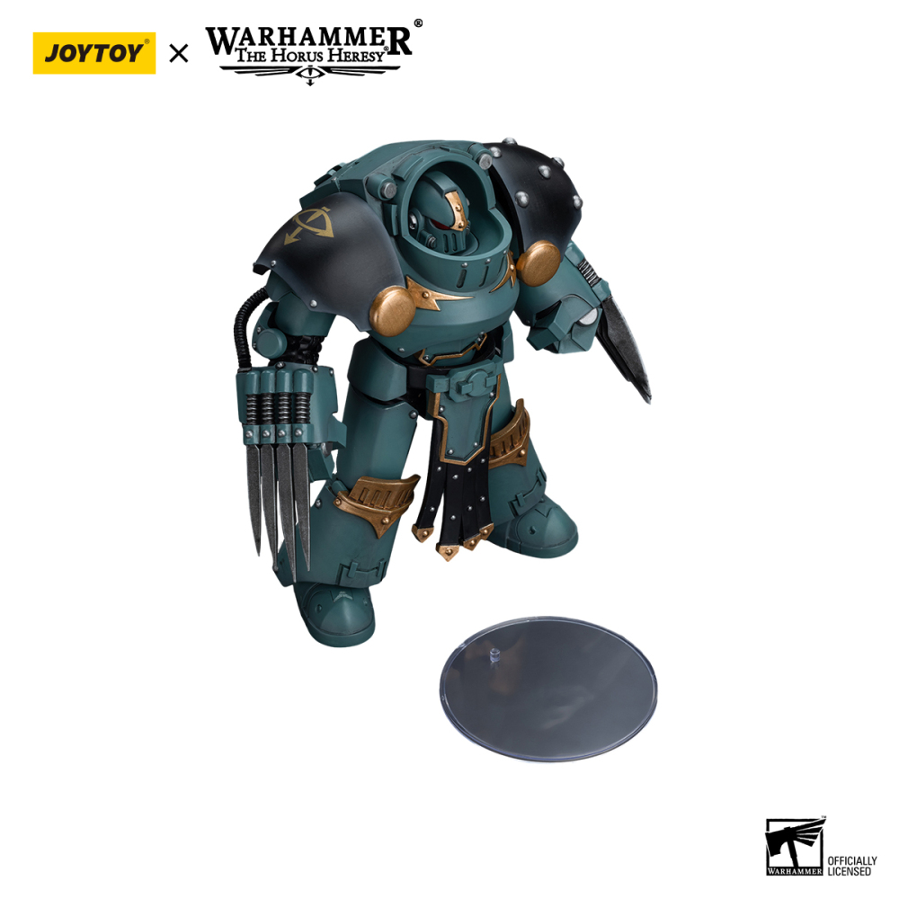 [Pre-sale] JOYTOY Warhammer The Horus Heresy Sons Of Horus Tartaros Terminator Squad Terminator With Lightning Claws