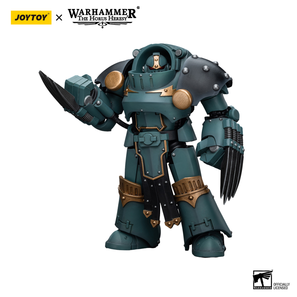 [Pre-sale] JOYTOY Warhammer The Horus Heresy Sons Of Horus Tartaros Terminator Squad Terminator With Lightning Claws