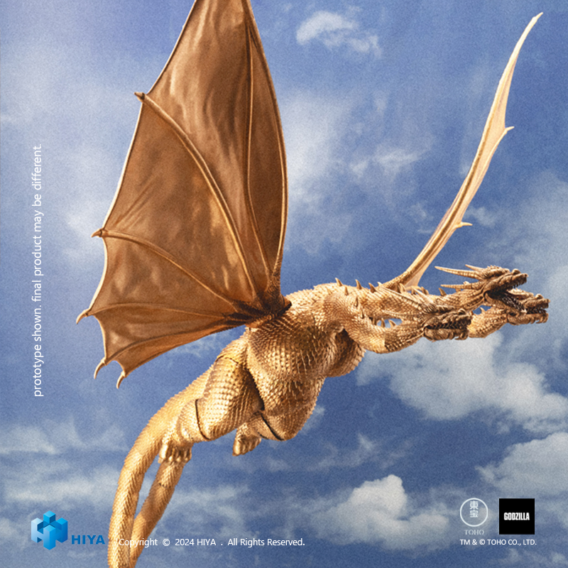 [Pre-sale] Hiya Exquisite Basic Series Godzilla vs King ghidorah 1991 King ghidorah