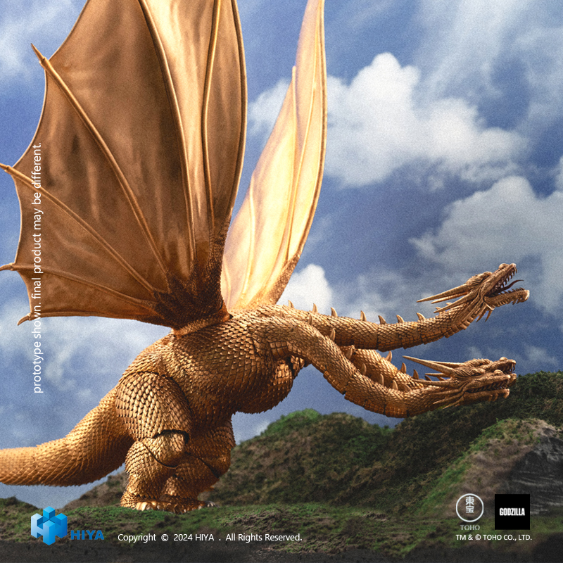 [Pre-sale] Hiya Exquisite Basic Series Godzilla vs King ghidorah 1991 King ghidorah