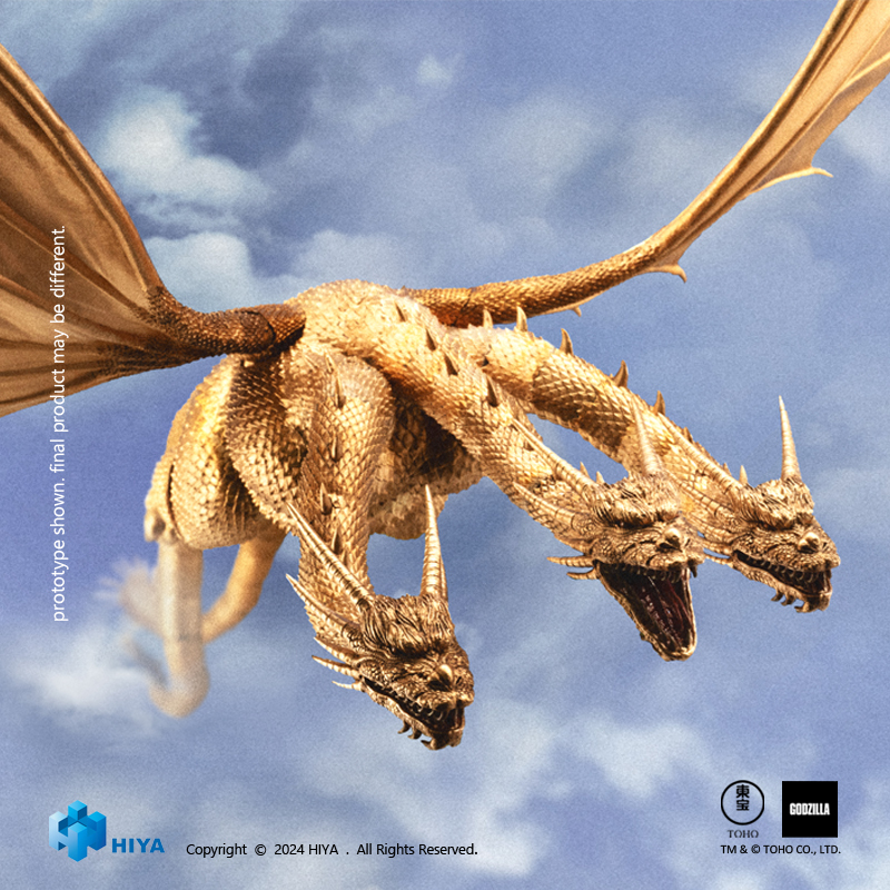 [Pre-sale] Hiya Exquisite Basic Series Godzilla vs King ghidorah 1991 King ghidorah