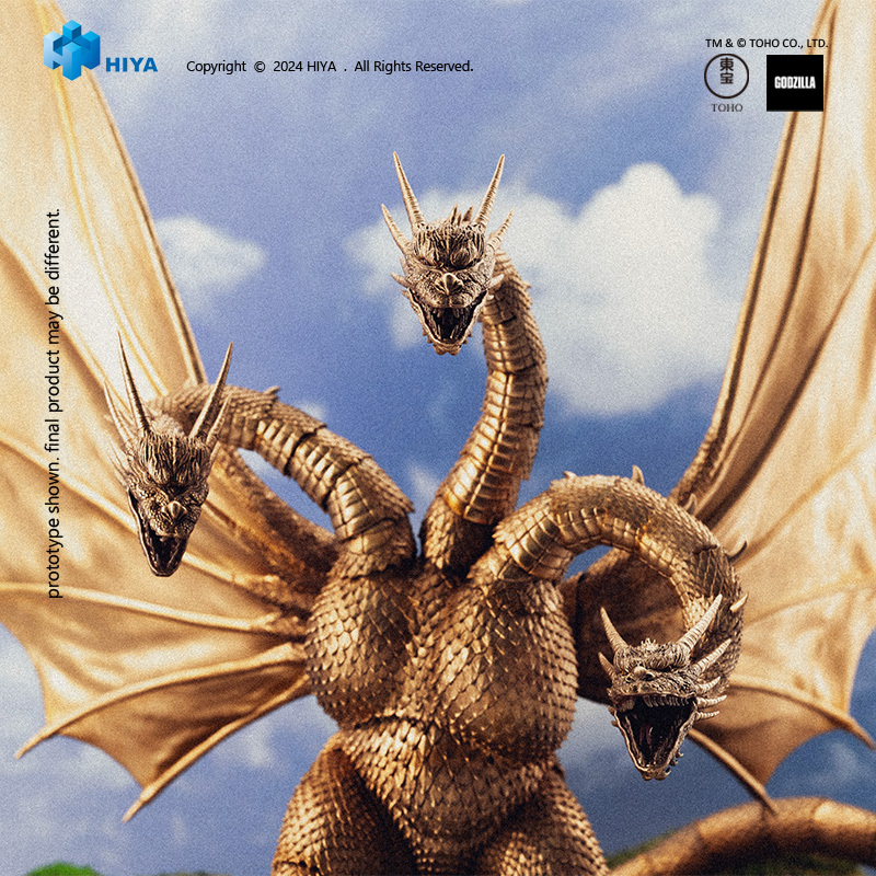 [Pre-sale] Hiya Exquisite Basic Series Godzilla vs King ghidorah 1991 King ghidorah