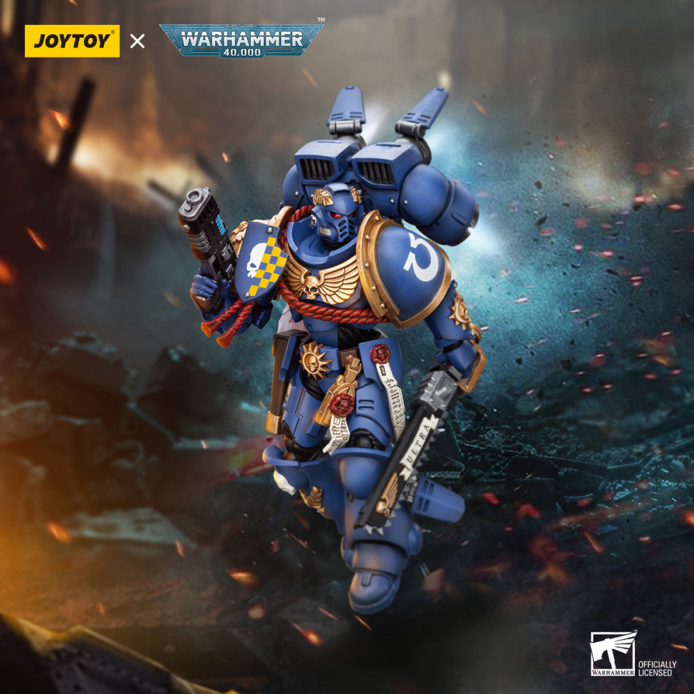 [Pre-sale] JOYTOY Warhammer 40k Ultramarines Captain With Jump Pack