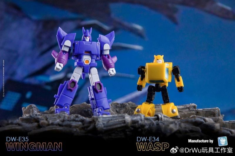 [Sold out] Dr.Wu DW-E35 Wingman Cyclonus & DW-E34 Wasp Bumblebee