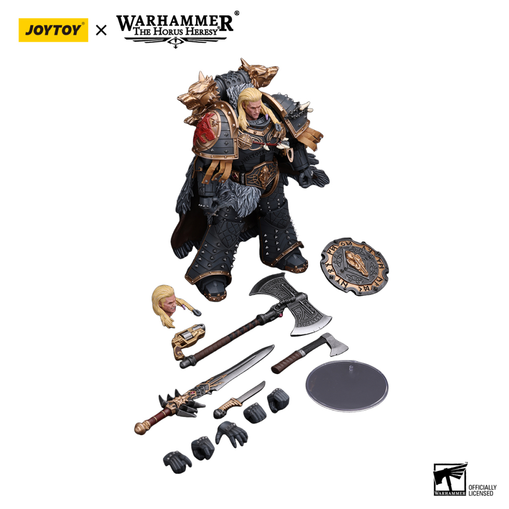 [Pre-sale] JOYTOY Warhammer The Horus Heresy Space Wolves Leman Russ Primarch of the VIth Legion