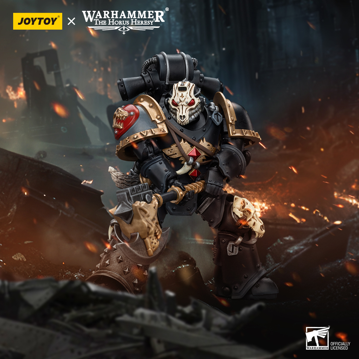 JOYTOY Warhammer 40k Action Figure 1/18 Space Wolves Deathsworn Pack - Modello Da Collezione In PVC - 2