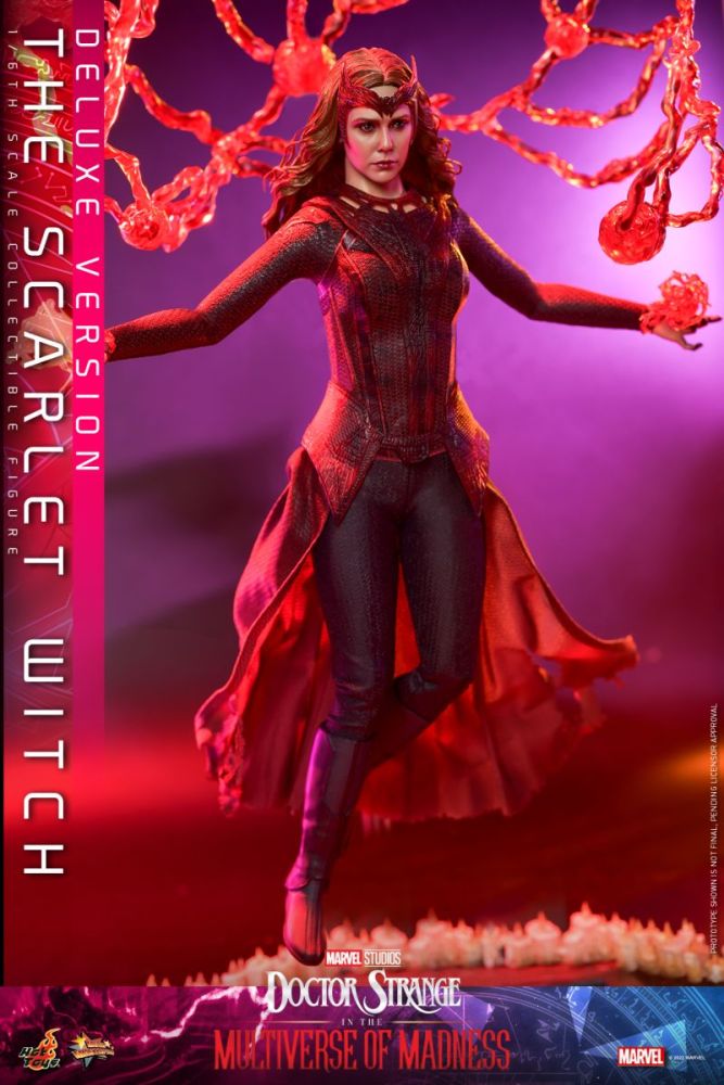 [In stock] Hot toys Doctor Strange in the Multiverse of Madness MMS653 Scarlet Witch Deluxe