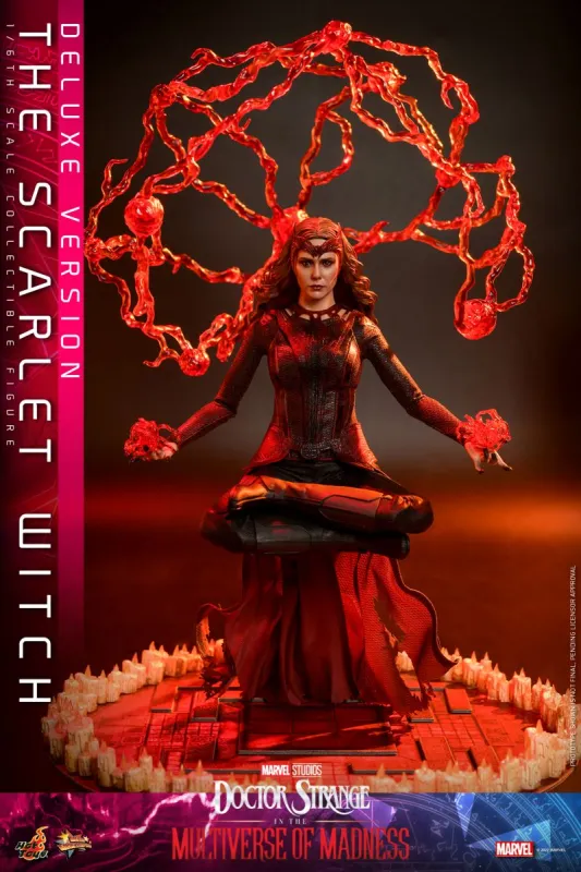 Figurine Hot Toys 1/6 – Doctor Strange & Scarlet Witch – Deluxe, MMS653, Neuve