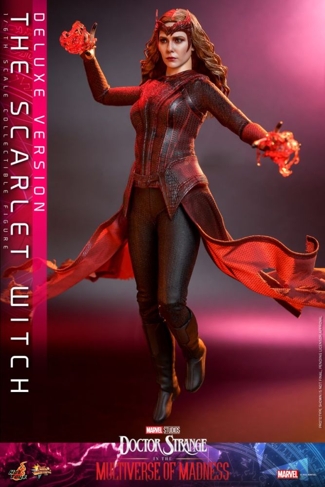 [In stock] Hot toys Doctor Strange in the Multiverse of Madness MMS653 Scarlet Witch Deluxe