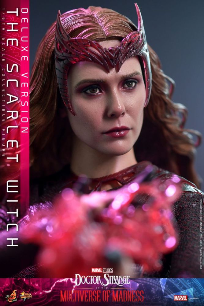 [In stock] Hot toys Doctor Strange in the Multiverse of Madness MMS653 Scarlet Witch Deluxe