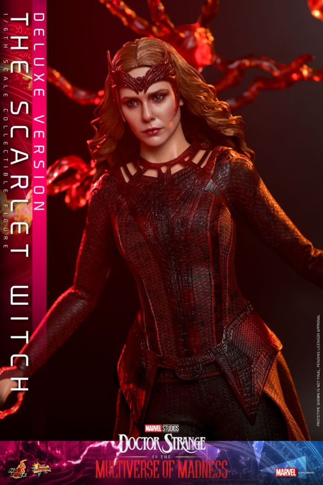 [In stock] Hot toys Doctor Strange in the Multiverse of Madness MMS653 Scarlet Witch Deluxe