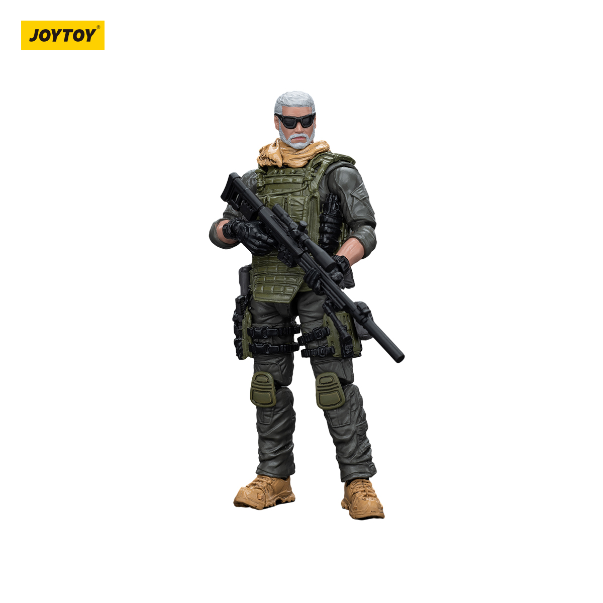 HiPlay JoyToy JT1750 - Action figure militari da collezione in scala 1:18, lupo solitario con esoscheletro