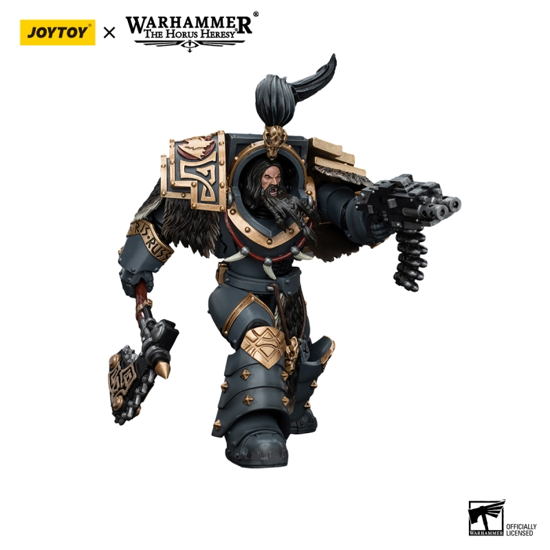 JOYTOY Action Figure Warhammer 40k – Space Wolves Varagyr Terminator, Modello Da Collezione 14 Cm, Regalo Per Collezionisti - 2