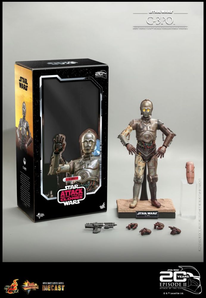 [In stock] Hot Toys Star Wars: Attack of the Clones MMS650D46 C-3PO