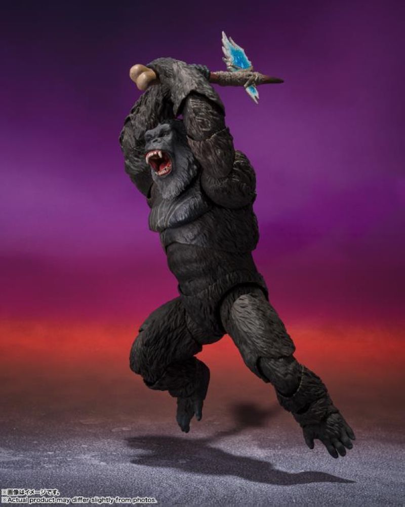 [In stock] Godzilla x Kong: The New Empire S.H.MonsterArts Kong(2nd Production Run)