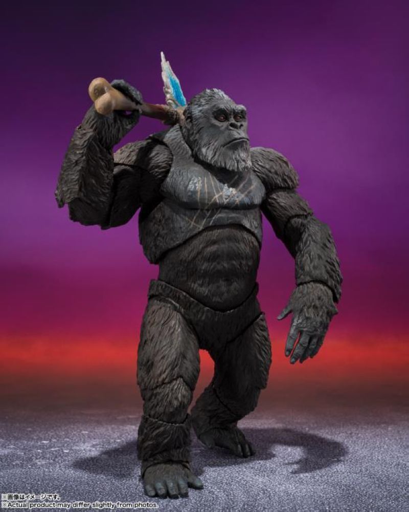 [In stock] Godzilla x Kong: The New Empire S.H.MonsterArts Kong(2nd Production Run)