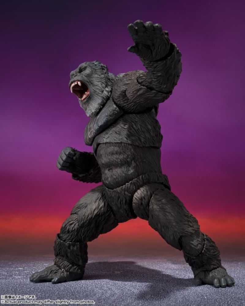 [In stock] Godzilla x Kong: The New Empire S.H.MonsterArts Kong(2nd Production Run)