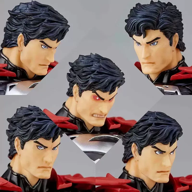 [In stock] Kaiyodo DC Comics: The New 52 Amazing Yamaguchi Revoltech No.027EX Superman (Black Suit)