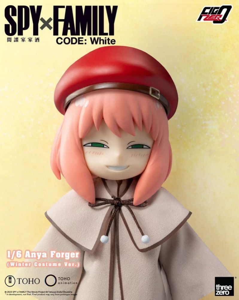 [Pre-sale] Threezero 3Z0781 SPY×FAMILY CODE: White FigZero 1/6 Anya Forger (Winter Costume Ver.)