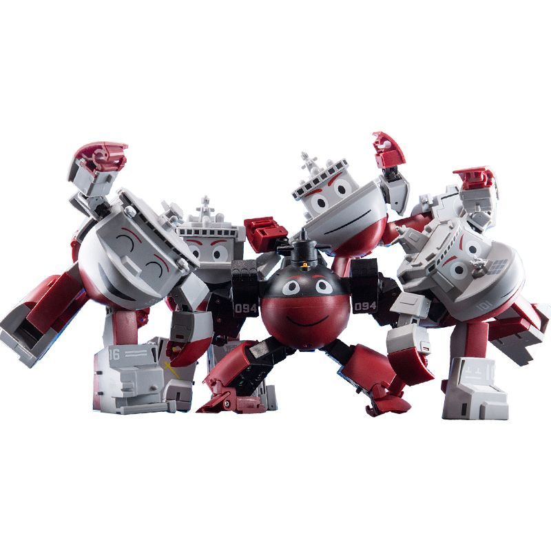 [In stock] Toyeasy CSCMI Mini Robot 5 in 1 Set