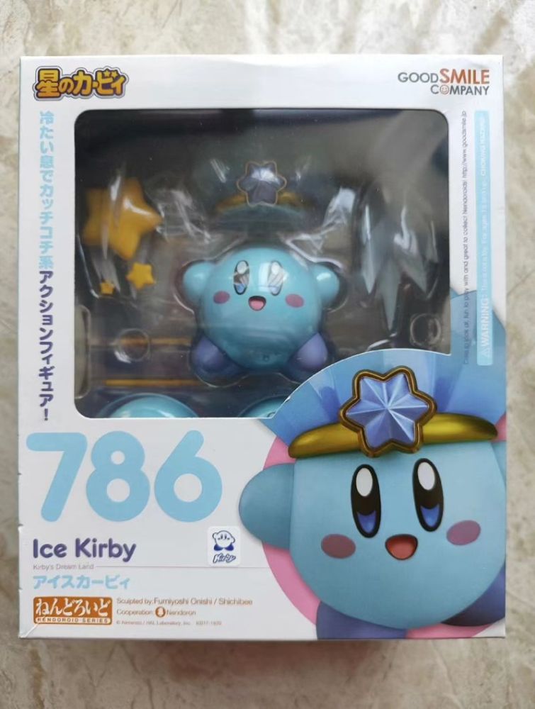 [In stock] Good smile company Nendoroid Kirby (Ice Version)