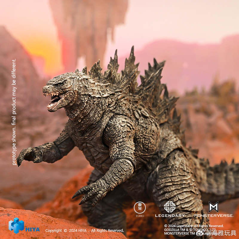 [Only 25 in stock] HIYA Exquisite Basic Series Godzilla vs Kong: The New Empire Godzilla Rre-evolved Ver.action figure