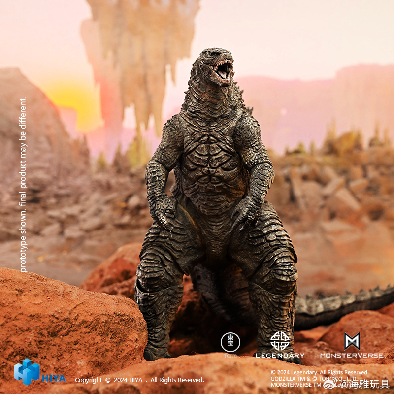 [Only 25 in stock] HIYA Exquisite Basic Series Godzilla vs Kong: The New Empire Godzilla Rre-evolved Ver.action figure