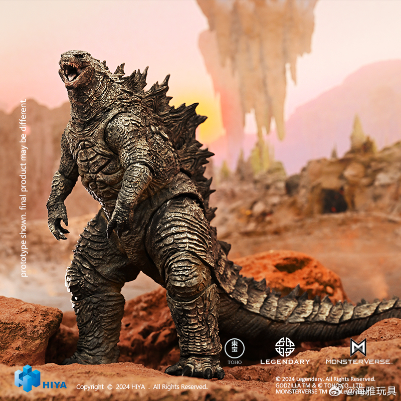 [Only 25 in stock] HIYA Exquisite Basic Series Godzilla vs Kong: The New Empire Godzilla Rre-evolved Ver.action figure