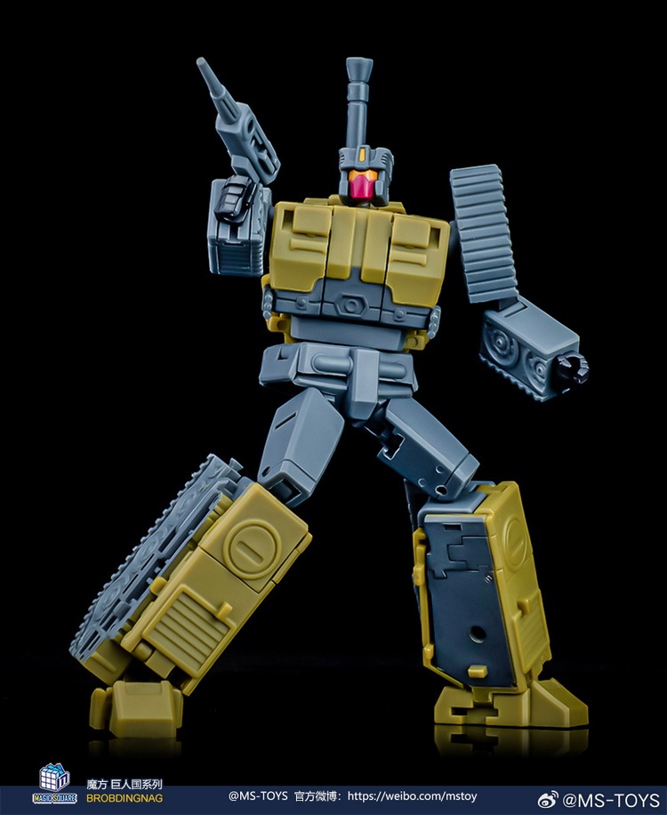 [In Stock] Magic Square MS-B51C Lord of War Heavy Gunner Brawl Bruticus Repaint