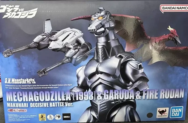 [In stock] Bandai Godzilla vs. Mechagodzilla II S.H.MonsterArts Mechagodzilla, Garuda & Fire Rodan (Makuhari Decisive Battle Ver.) Set