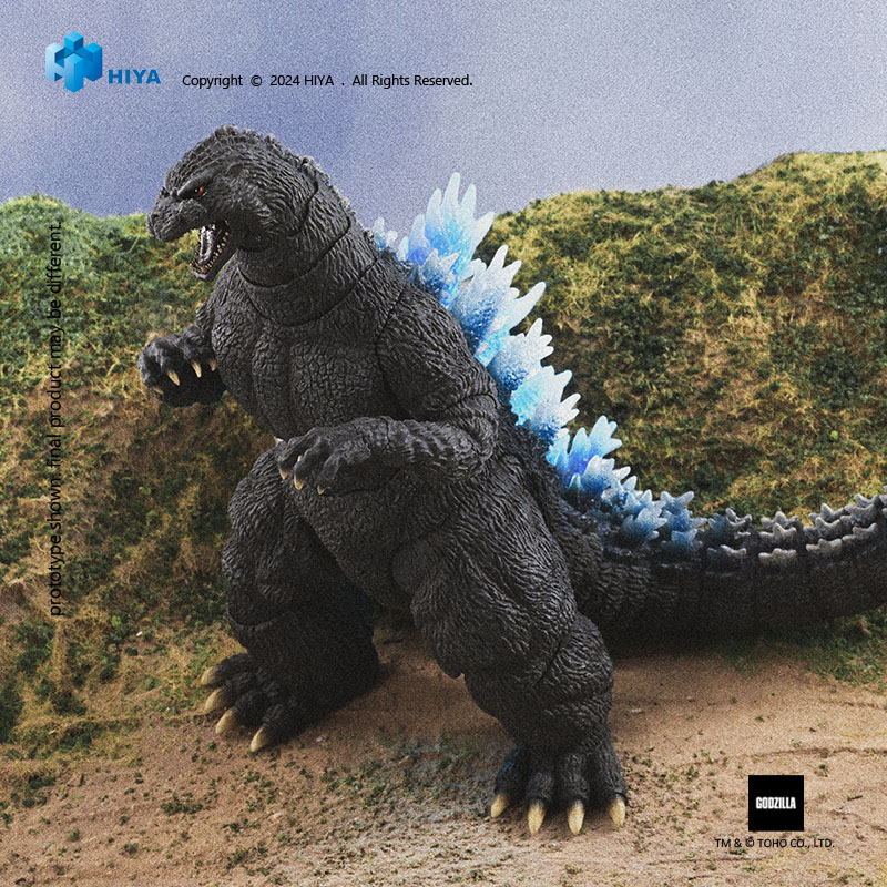 グリズリー フィギュア 1991年製 HIYA Toys Heat Ray Godzilla 1991 Hokkaido Ver. Action Figure