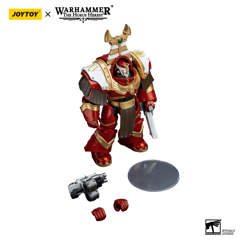 [Pre-sale] JOYTOY Warhammer The Horus Heresy Thousand Sons Sekhmet Terminator Cabal Sekhmet With Combi-Bolter And Chainfist