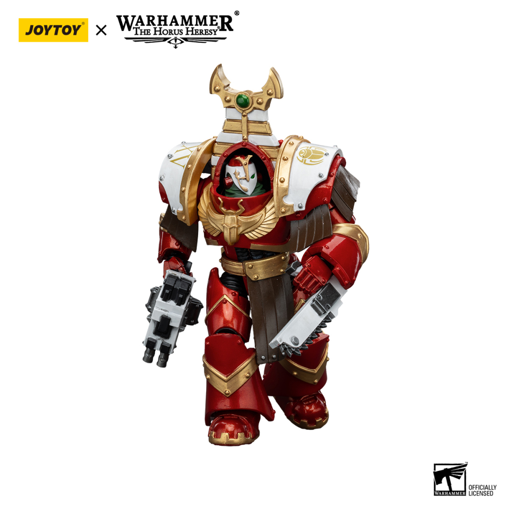 [Pre-sale] JOYTOY Warhammer The Horus Heresy Thousand Sons Sekhmet Terminator Cabal Sekhmet With Combi-Bolter And Chainfist