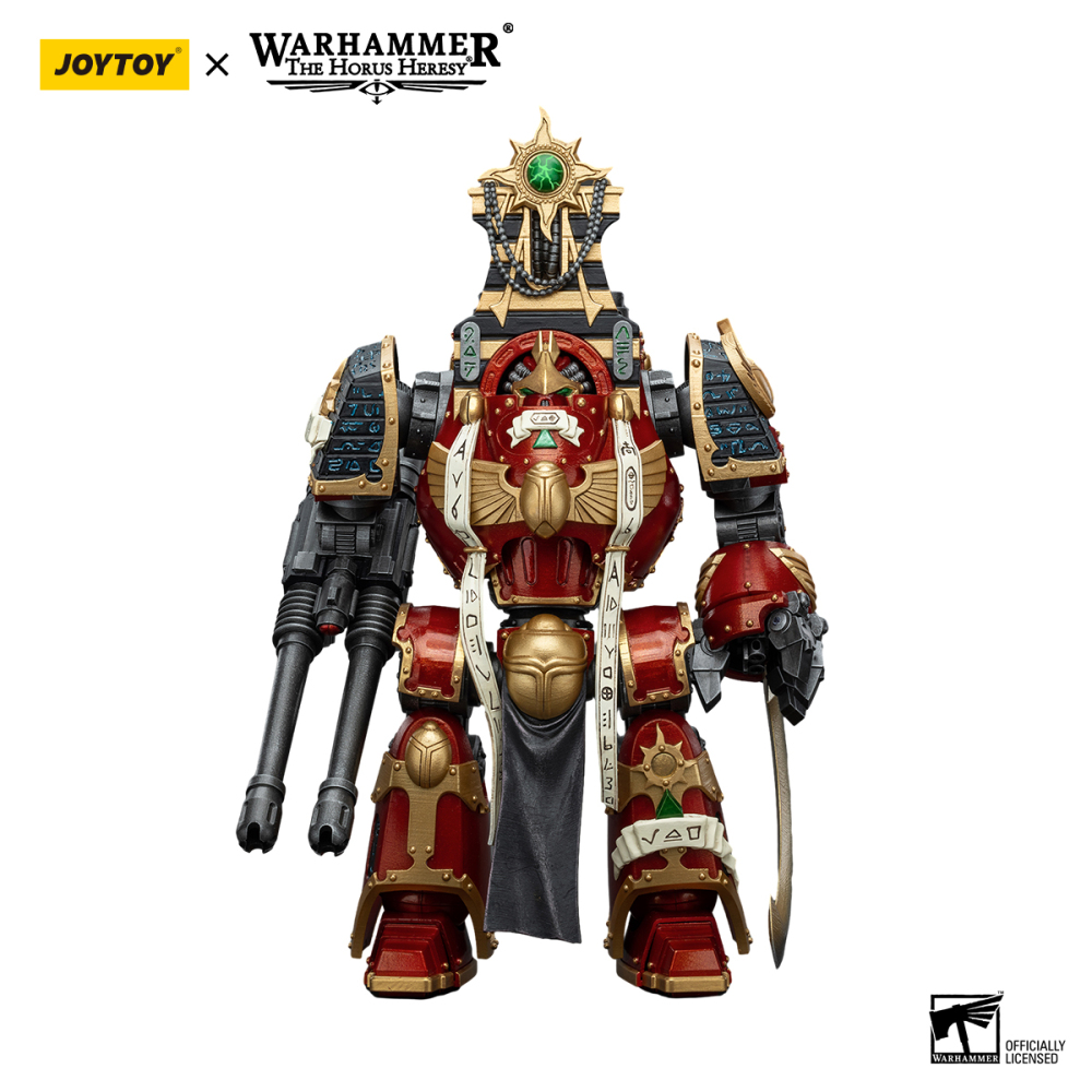 [Pre-sale] JOYTOY Warhammer The Horus Heresy Thousand Sons Contemptor-Osiron Dreadnought With Gravis Force Blade And Gravis Autocannon