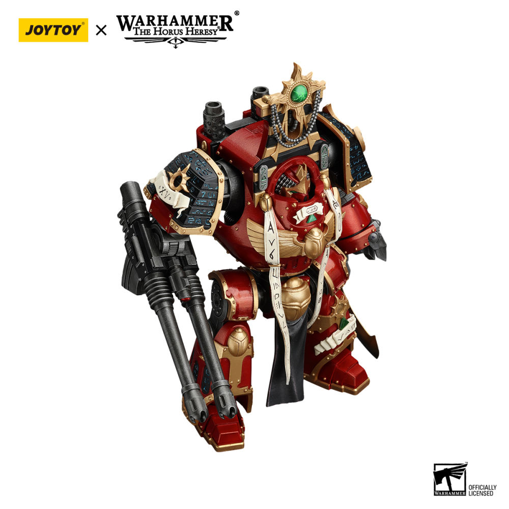 [Pre-sale] JOYTOY Warhammer The Horus Heresy Thousand Sons Contemptor-Osiron Dreadnought With Gravis Force Blade And Gravis Autocannon