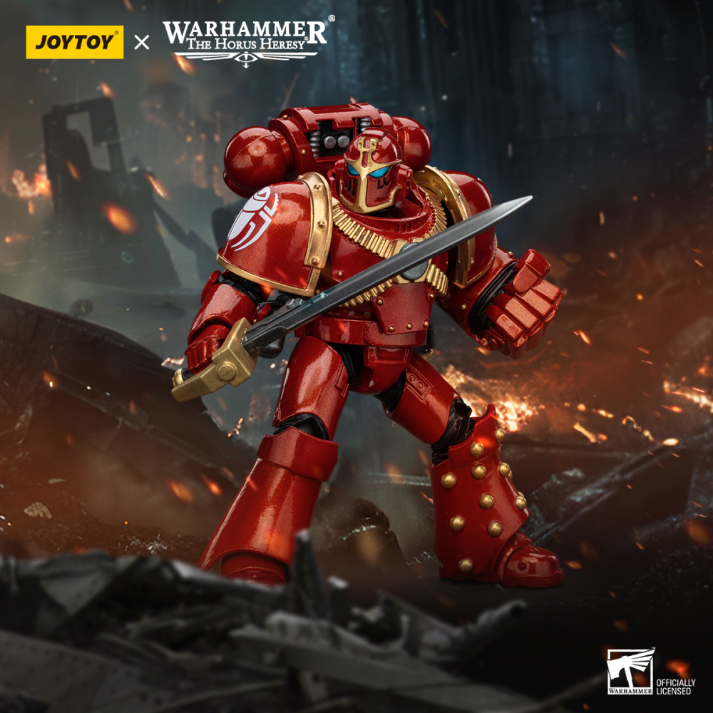 [Pre-sale] JOYTOY Warhammer The Horus Heresy Thousand Sons Legion MK IV Tactical Squad Sergeant with Power Fist
