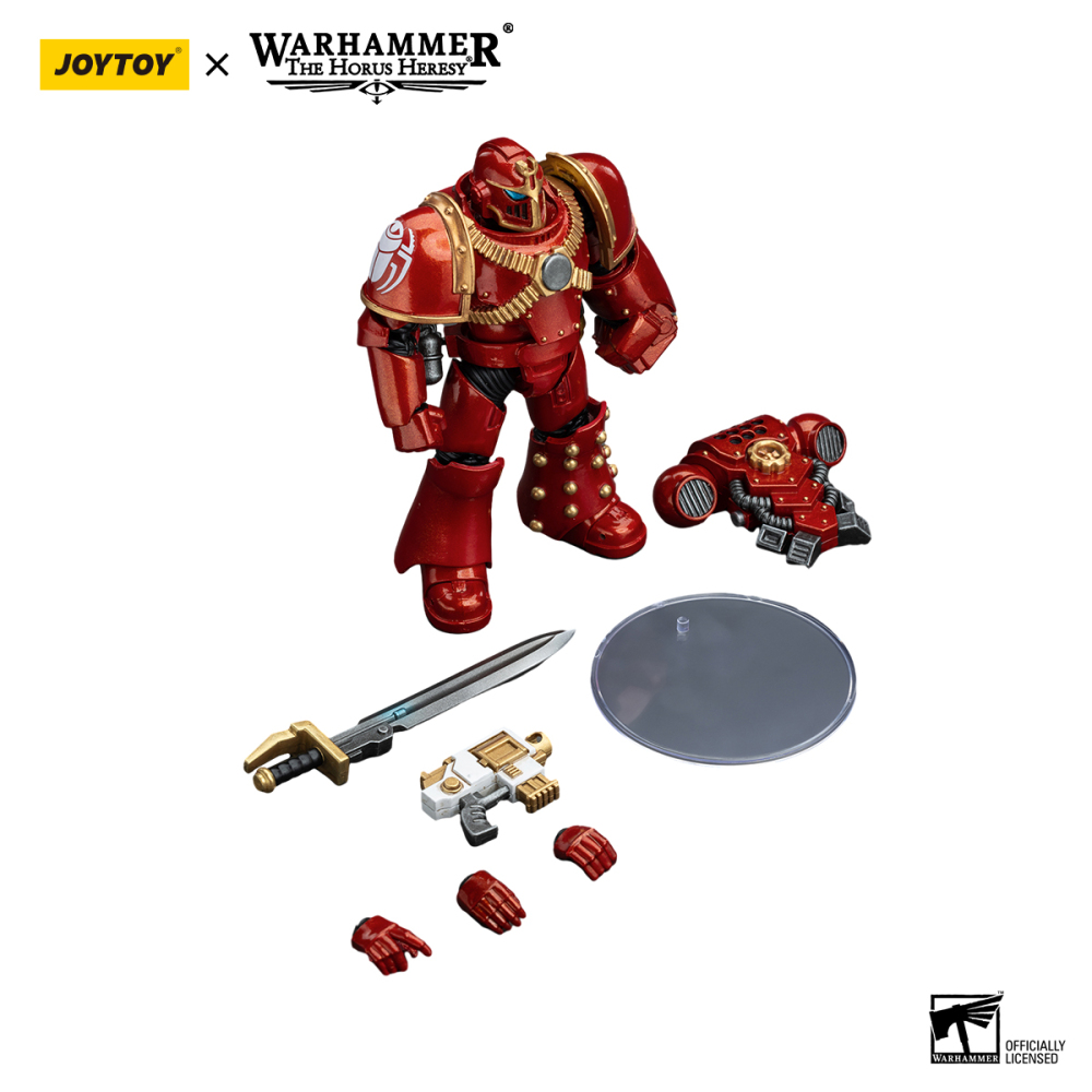 [Pre-sale] JOYTOY Warhammer The Horus Heresy Thousand Sons Legion MK IV Tactical Squad Sergeant with Power Fist