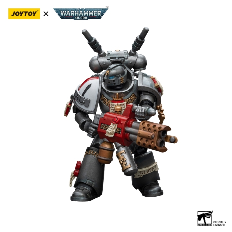 [P-sale] JOYTOY Warhammer 40K Grey Knights Interceptor Squad Interceptor with Incinerator