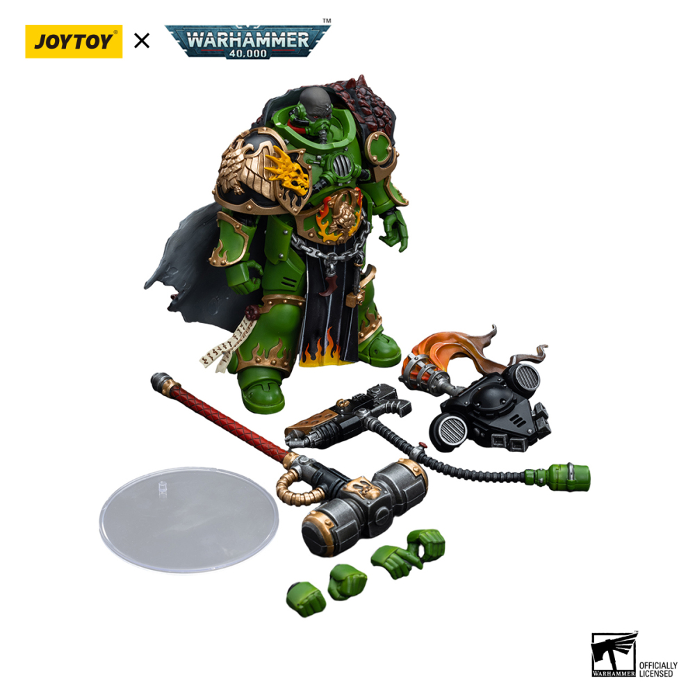 [Pre-sale] JOYTOY Warhammer 40K Salamanders Captain Adrax Agatone