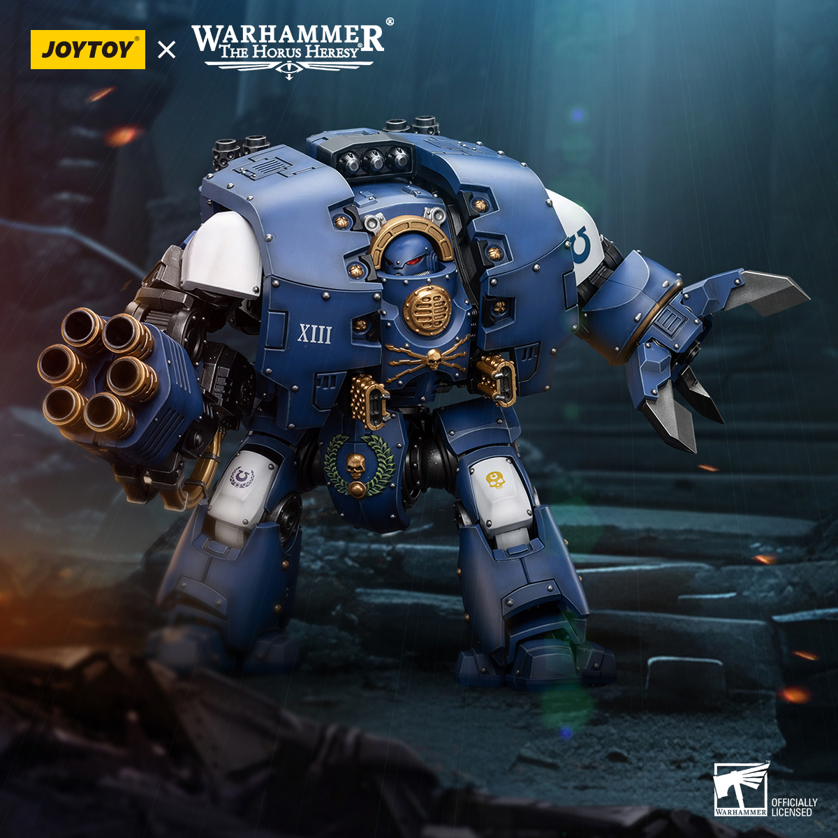 JOYTOY Warhammer The Horus Heresy Ultramarines Leviathan