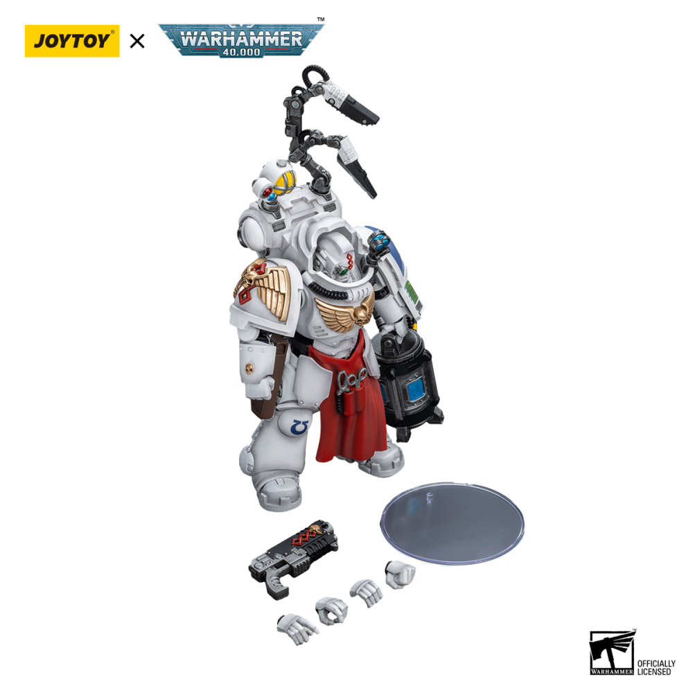 [In stock] JOYTOY Warhammer 40k Uitramarines Apothecary Biologis