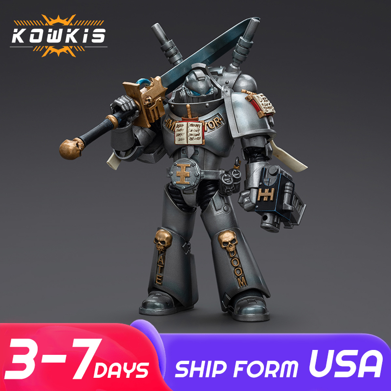 [Pre-sale] JOYTOY Warhammer 40K Grey Knights Interceptor Squad Interceptor with Storm Bolter and Nemesis Force Sword US Warehouse