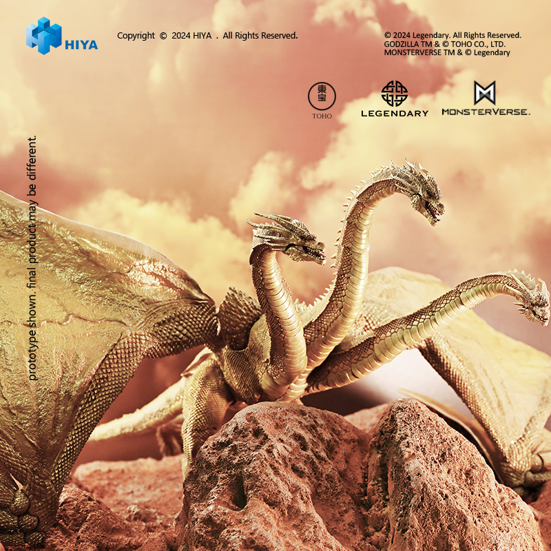 HIYA Toys King Ghidorah 2019 Action Figure - Gravity Beam Ver.
